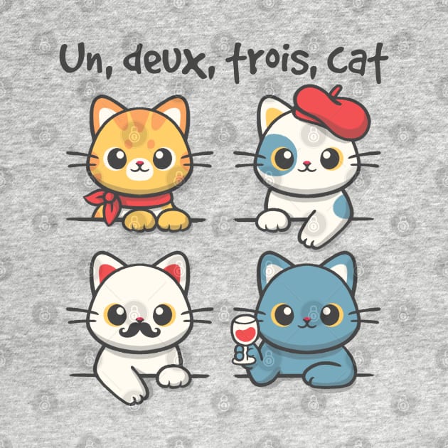 Un deux trois cat by NemiMakeit